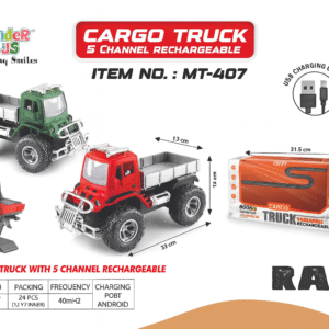 Wonder RC chargable cargo truck
