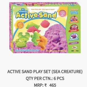 Active sand Sea creatiors (EKTA)