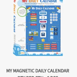 My magnetic daily calander (EKTA)