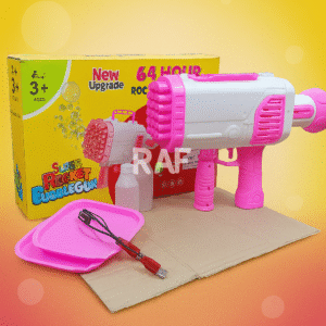 64 HOLE BUBBLE GUN RECHARGABLE  (ANNIE/APPLE)