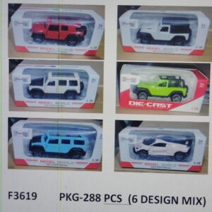 Metal Thar/ Hummer mix small (pull back) 6 design mix