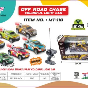 R/C OFF ROAD CHASE CAR