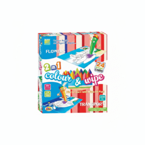 2in1 COLOUR & WIPE TRANSPORT & FLOWERS EKTA