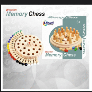 WOODEN MEMORY CHESS LEEMO VS-2027
