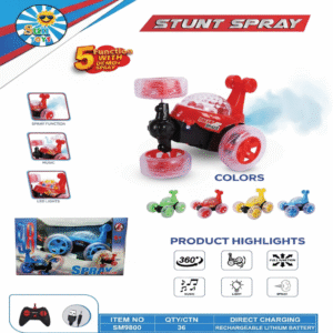 RC STUNT CAR WITH SMOKE 9800S
