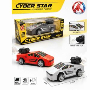 RC CYBER TRUCK 2-FUNCTIONS WITH SMOKE RECHARGABLE TSL-560