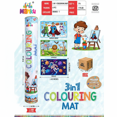 3-1 COLOURING MAT