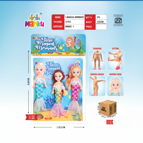 3 MAGICAL MERMAID