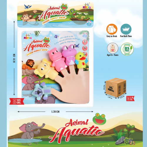 ANIMAL AQUATIC FINGER PUPPET