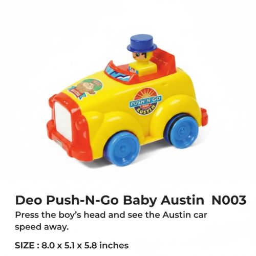 DEO PUSH N GO BABY AUSTIN CAR