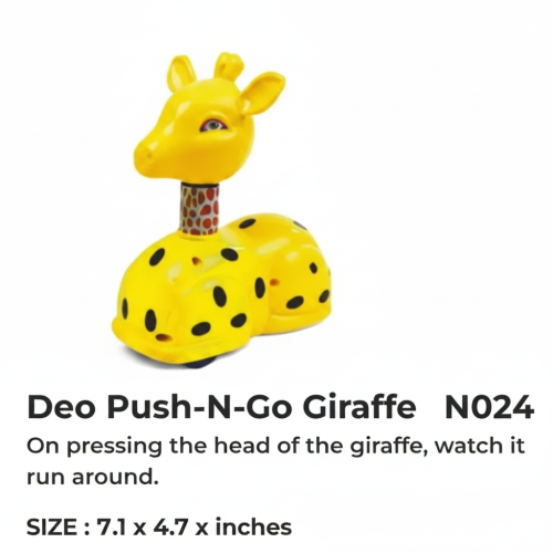 DEO PUSH N GO GIRRAFE