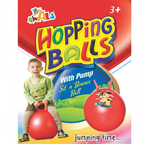 HOP BALL WITH PUMP
