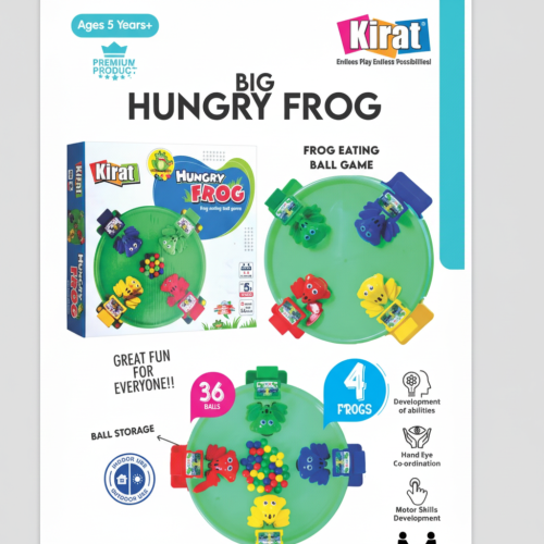 HUNGRY FROG 4 PLAYER