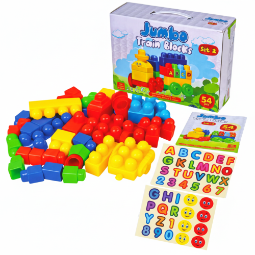 JUMBO TRAIN BLOCK SET-2