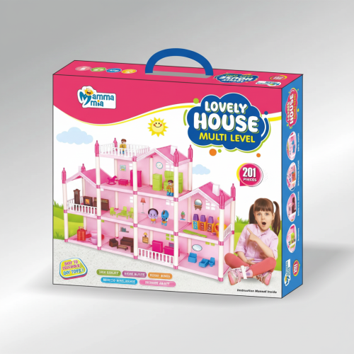 LOVELY HOUSE 201PCS