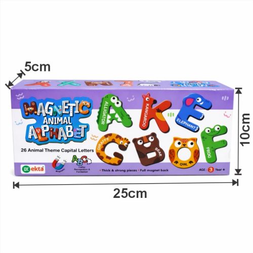 MAGNETIC ANIMAL ALPHABET