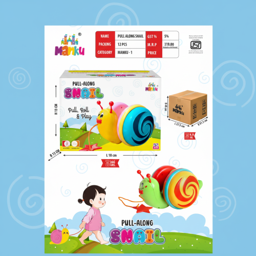 PULL ALOMNG SNAIL