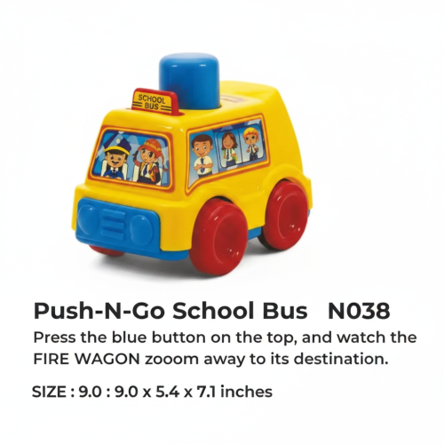PUSH N GO SCHOOL BUS
